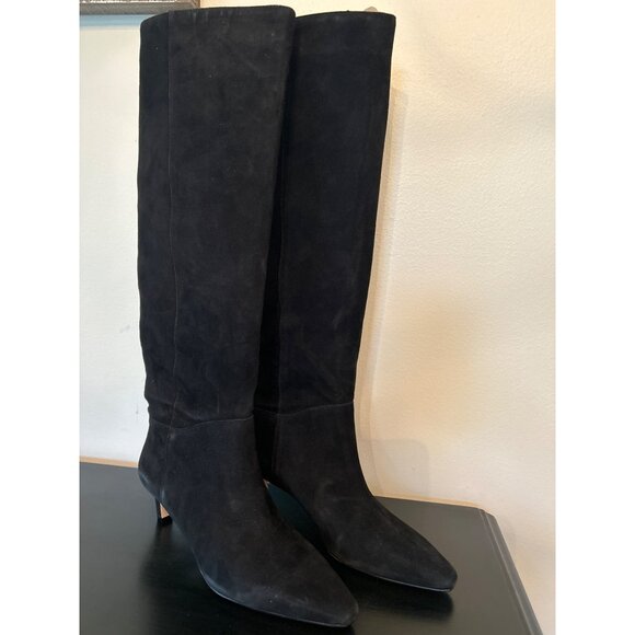 J Crew Stevie knee-high boots in suede BT909, Size 6 - Picture 1 of 7
